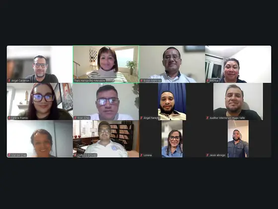Sesión en vivo por ZOOM